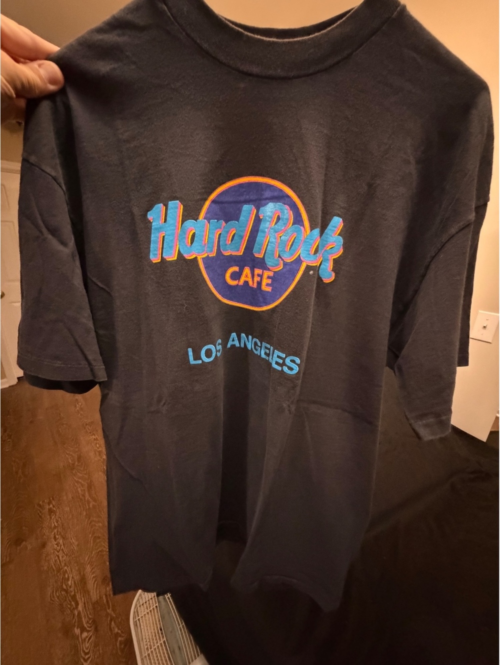 Vintage Hard Rock Cafe Los Angeles Black T-Shirt XL